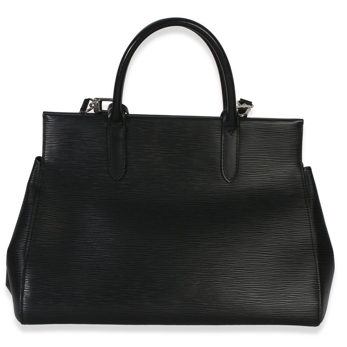 Louis Vuitton Black Epi Marly MM Handbag 4
