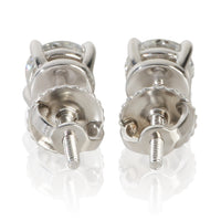 Tiffany & Co. Platinum Diamond Earrings bv