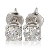 Tiffany & Co. Platinum Diamond Earrings sv