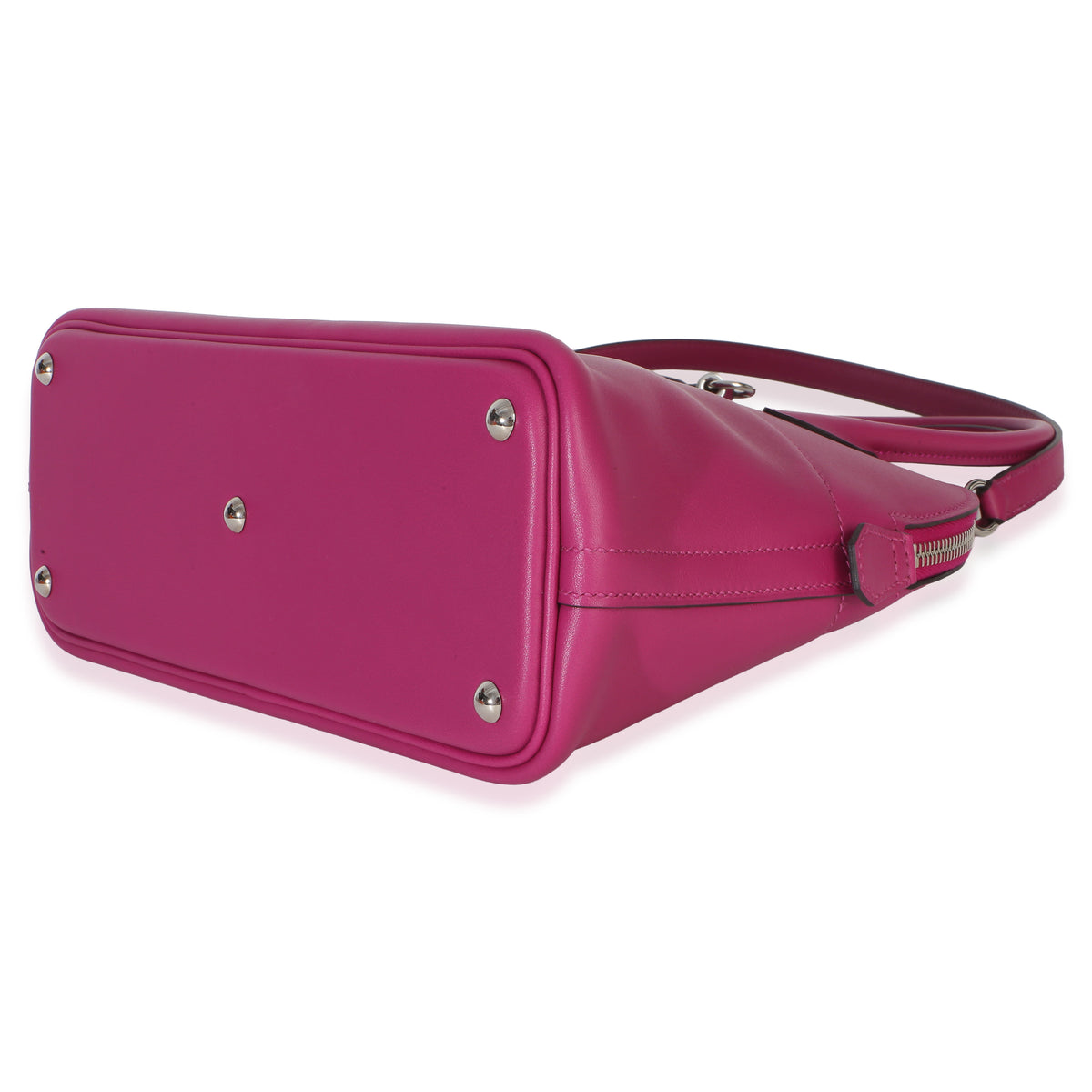 Hermès Rose Pourpre Swift 1923 Bolide 27 PHW Handbag 6