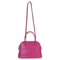 Hermès Rose Pourpre Swift 1923 Bolide 27 PHW Handbag 8