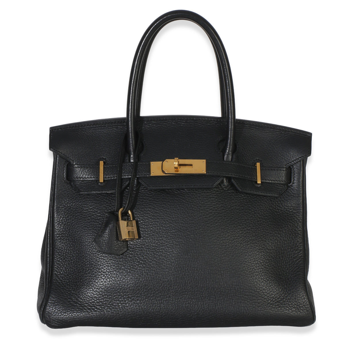 Hermès Black Togo Birkin 30 GHW Handbag id