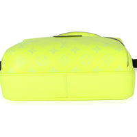 Louis Vuitton Neon Yellow Monogram Taigarama Canvas Outdoor Messenger Handbag 5