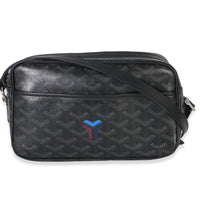 Goyard Jet Black ine Canvas Sac Cap Vert PM Handbag id
