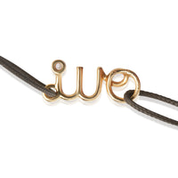 Christian Dior Yellow Gold Diamond Oui Bracelet bv