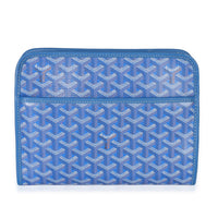 Goyard Blue ine Canvas Jouvence Toiletry MM Handbag id