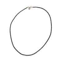 Tiffany & Co. Sterling Silver Spinel Ziegfeld Faceted Bead Necklace sv