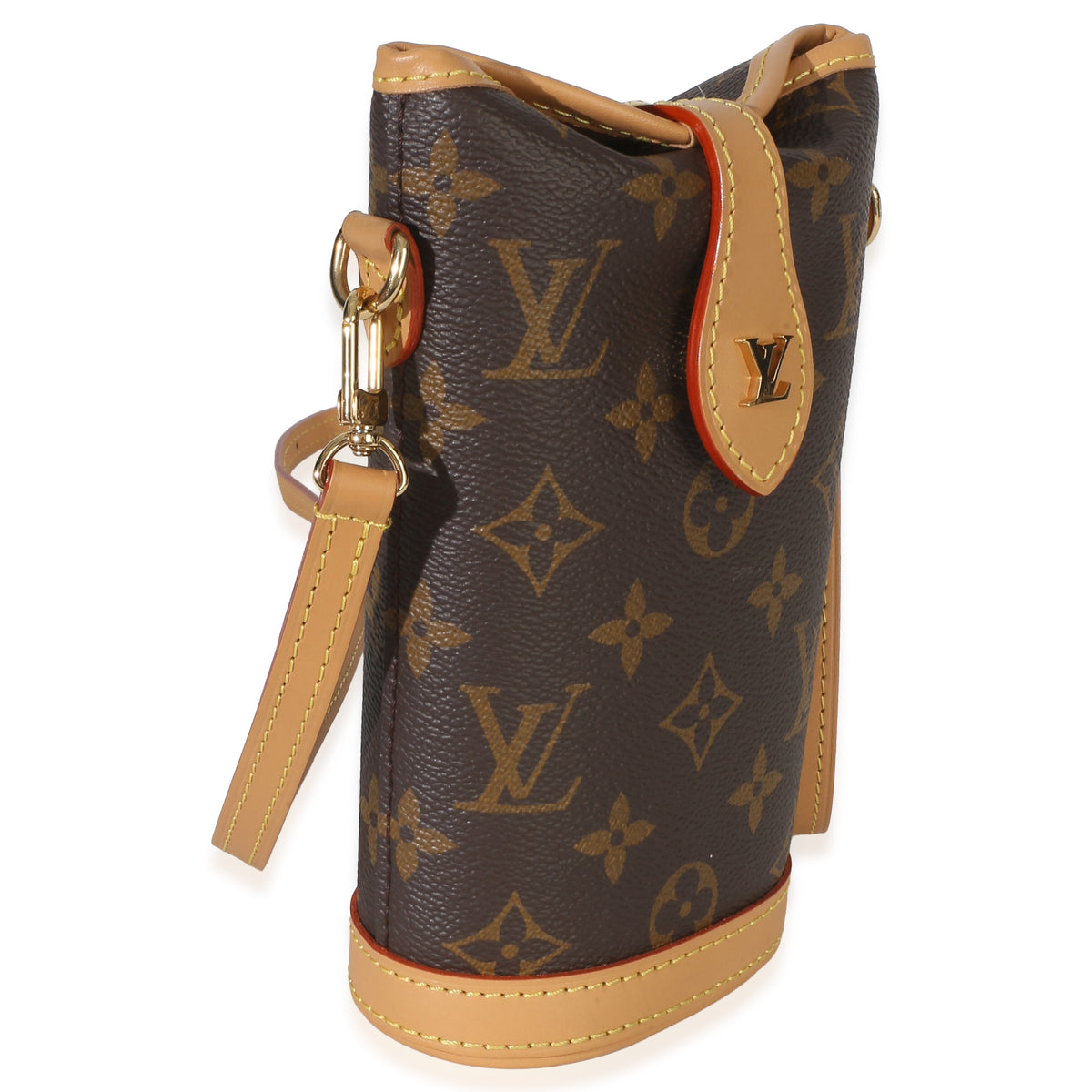 Louis Vuitton Monogram Canvas Fold Me Pouch Handbag 3