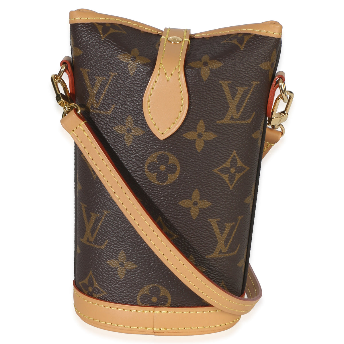 Louis Vuitton Monogram Canvas Fold Me Pouch Handbag 4