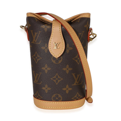Louis Vuitton Monogram Canvas Fold Me Pouch Handbag fv