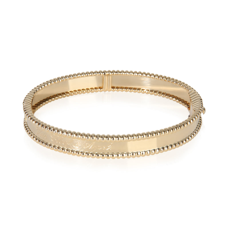 Van Cleef & Arpels Yellow Gold  Perlee Signature Bracelet fv
