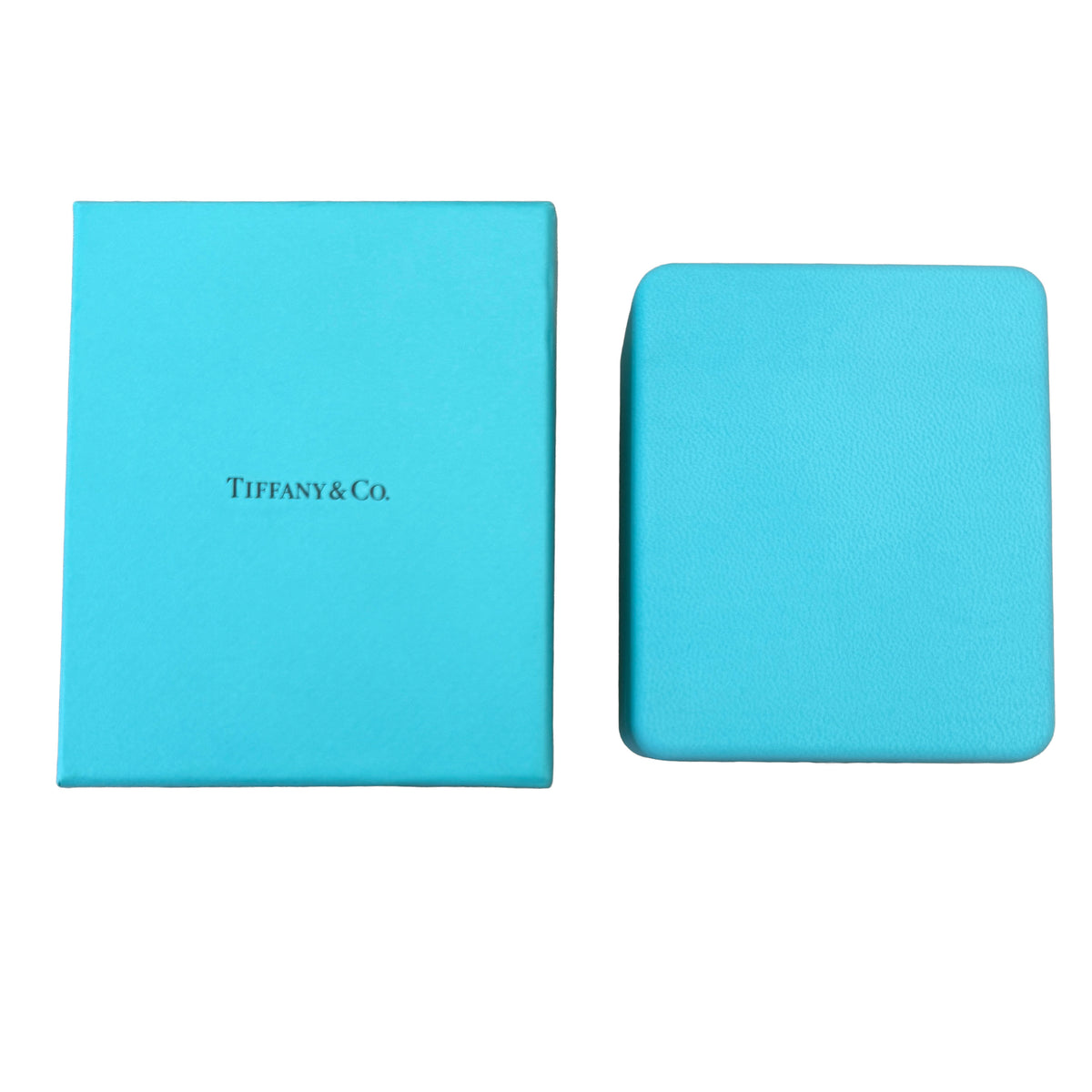 Tiffany & Co. White Gold Diamond Tiffany T Horizontal Bar Pendant box