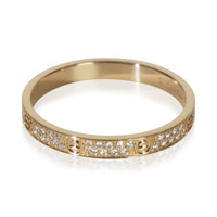 Cartier Yellow Gold Diamond Mini Pave Love Ring sv