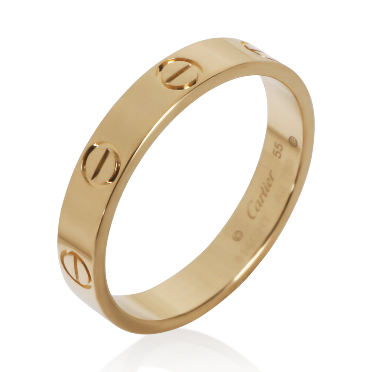 Cartier Yellow Gold  Small Model Love Ring bv