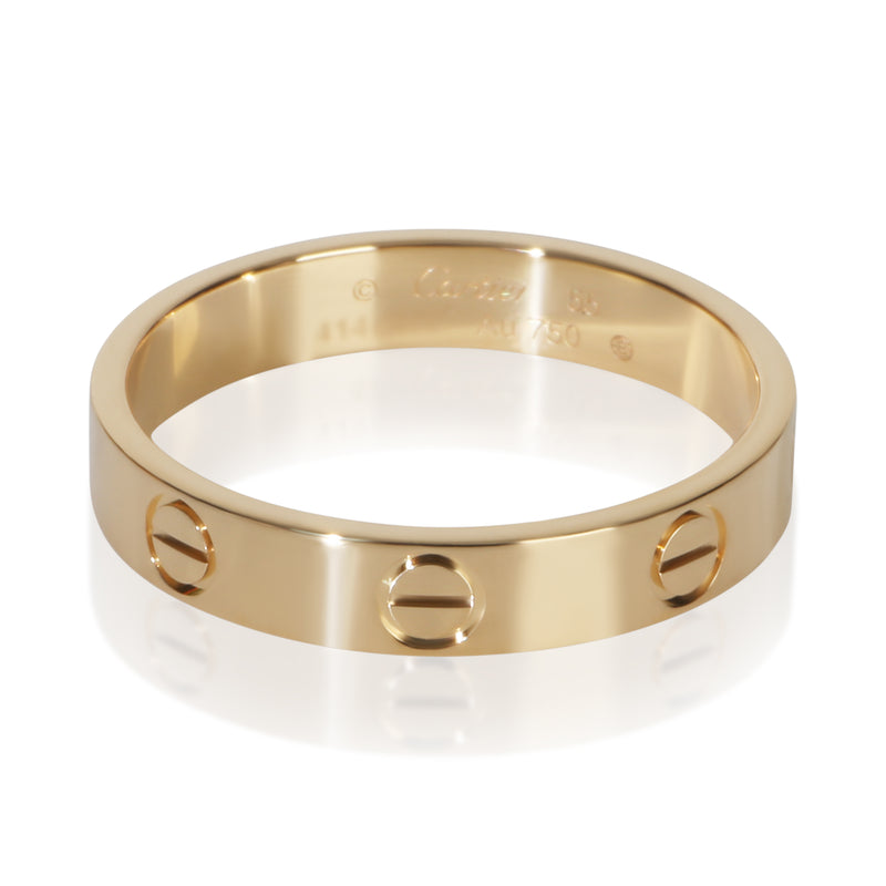 Cartier Yellow Gold  Small Model Love Ring fv