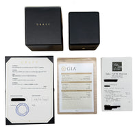 Graff 0.5 ct Round Brilliant Diamond Laurence  Signature Engagement Ring box