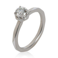Graff 0.5 ct Round Brilliant Diamond Laurence  Signature Engagement Ring bv