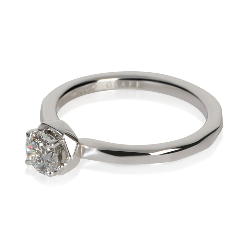 Graff 0.5 ct Round Brilliant Diamond Laurence  Signature Engagement Ring sv