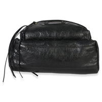Balenciaga Black Arena Lambskin Le City Backpack Handbag 6