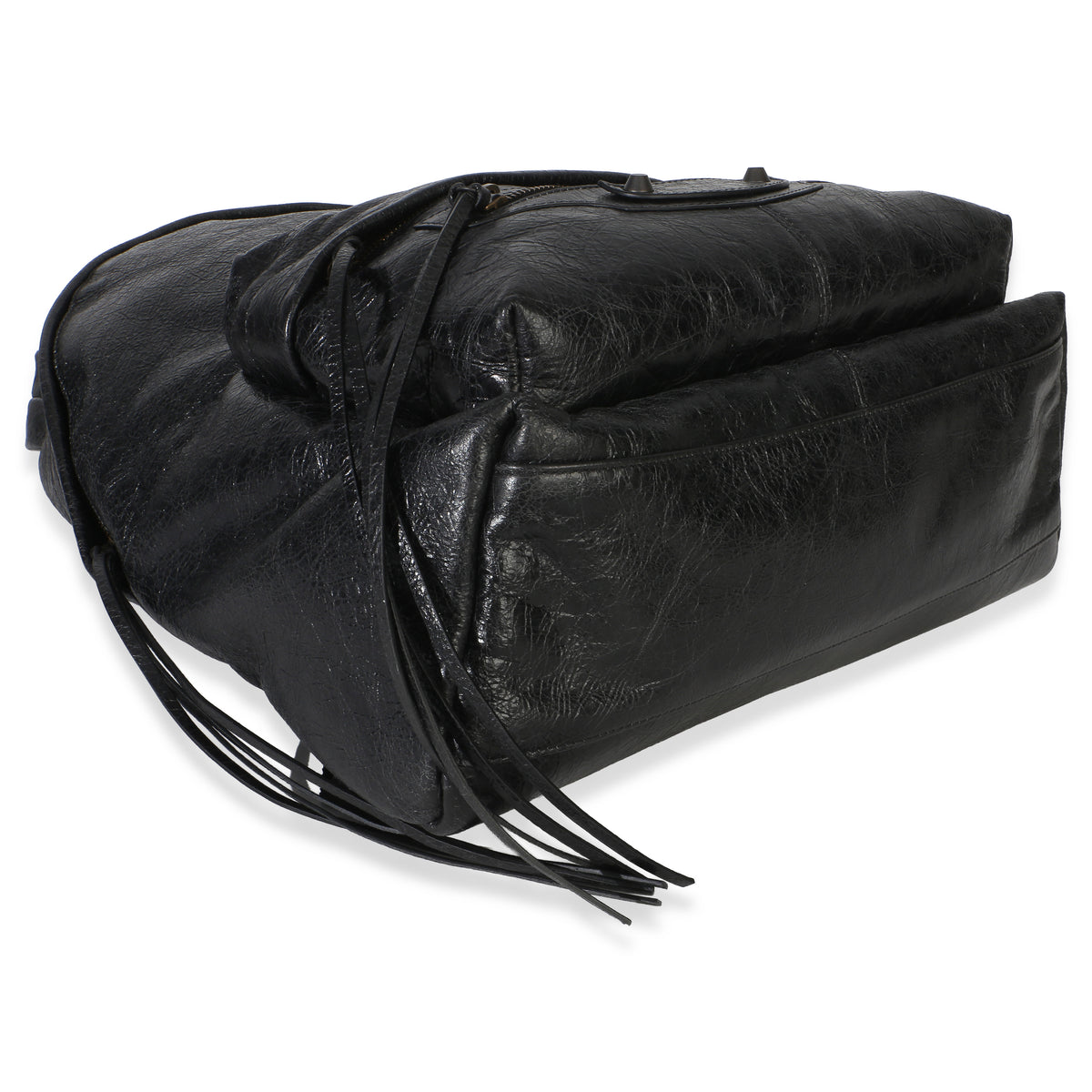 Balenciaga Black Arena Lambskin Le City Backpack | myGemma | IT