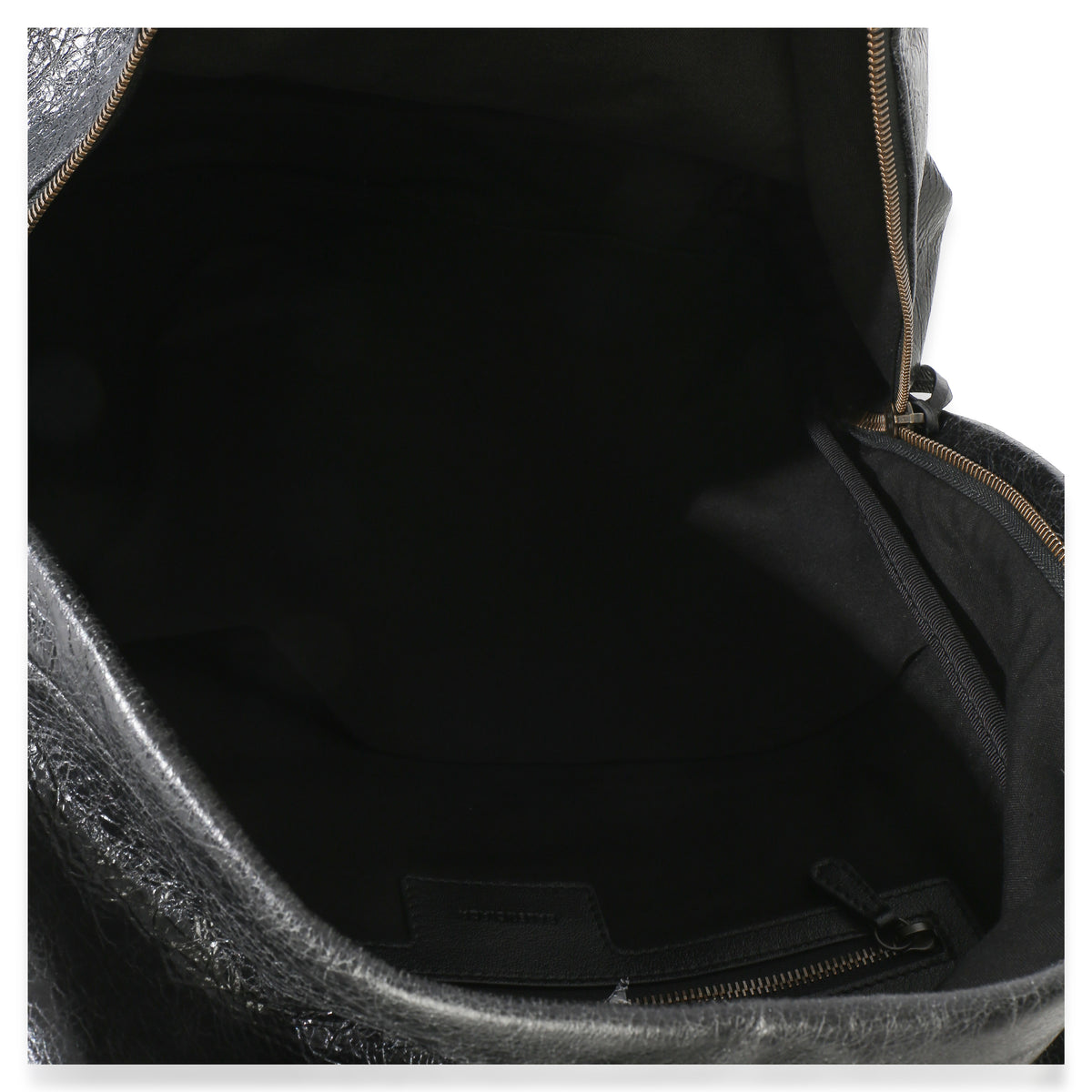 Balenciaga Black Arena Lambskin Le City Backpack Handbag 9