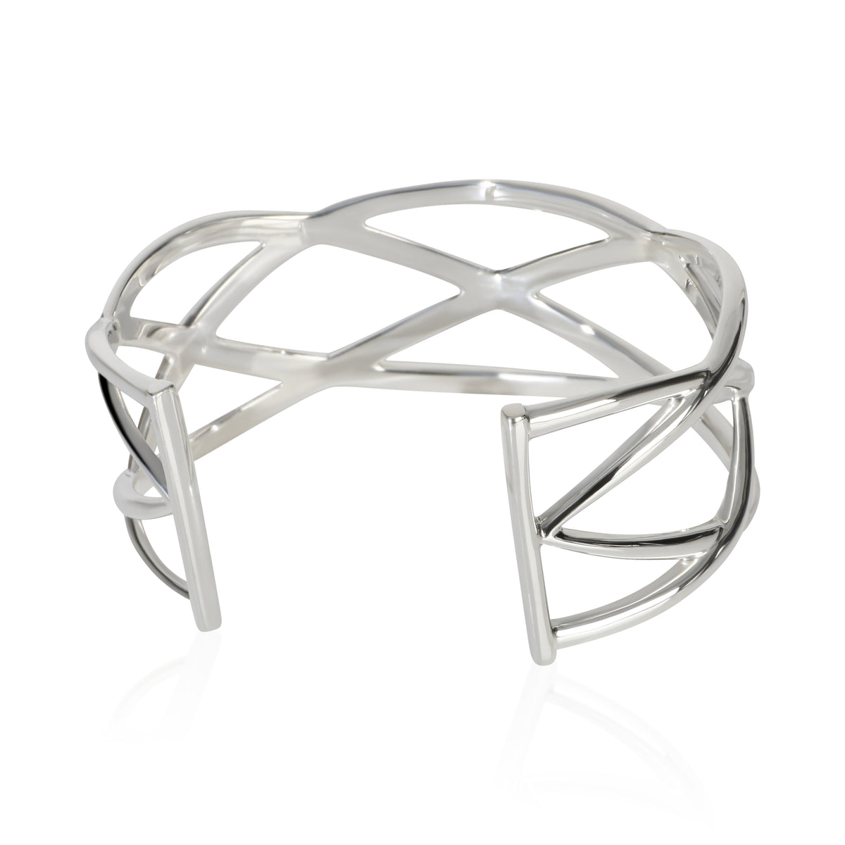 Tiffany & Co. Sterling Silver  Celtic Knot Cuff Bracelet sv