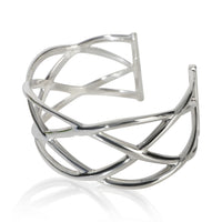 Tiffany & Co. Sterling Silver  Celtic Knot Cuff Bracelet fv