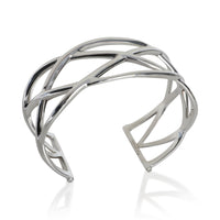 Tiffany & Co. Sterling Silver  Celtic Knot Cuff Bracelet pv