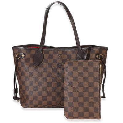 Louis Vuitton Damier Ebene Canvas Neverfull PM Handbag id