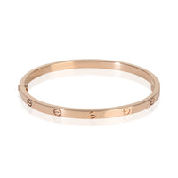 Cartier Rose Gold  Small Model Love Bracelet pv