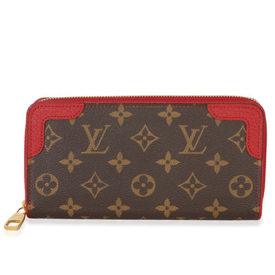 Louis Vuitton Cherry Monogram Canvas Retiro Zippy Wallet Wallet id