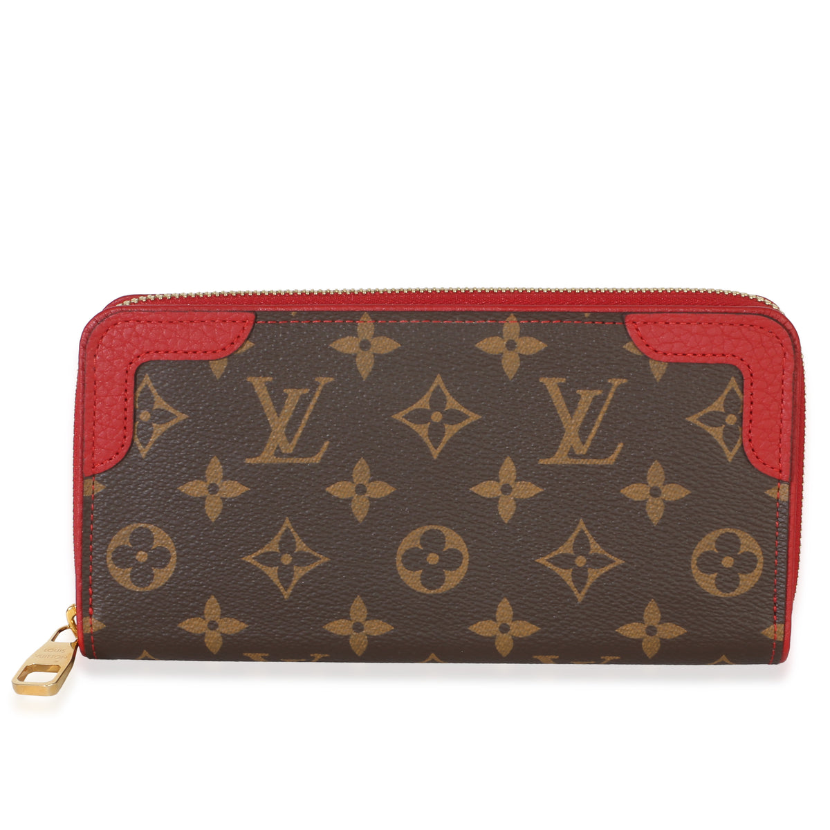 Louis Vuitton Cherry Monogram Canvas Retiro Zippy Wallet Wallet id
