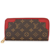 Louis Vuitton Cherry Monogram Canvas Retiro Zippy Wallet Wallet id