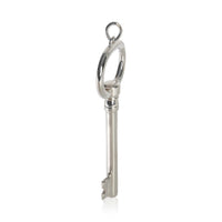 Tiffany & Co. Sterling Silver  Large Oval Key Pendant