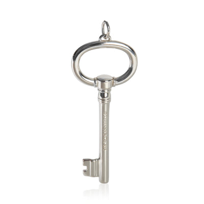 Tiffany & Co. Sterling Silver  Large Oval Key Pendant