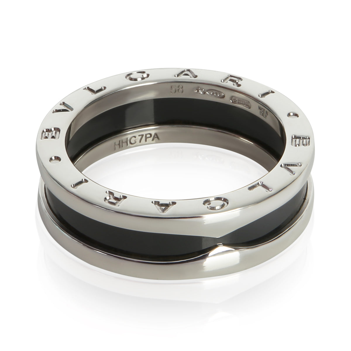 BVLGARI Sterling Silver  Save The Children B.zero1 Ring pv