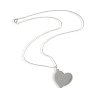 Tiffany & Co. Sterling Silver  Mom Heart Pendant 3