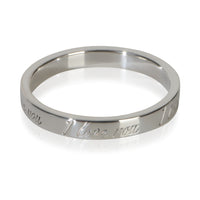 Tiffany & Co. Sterling Silver  Notes I Love You Ring 2