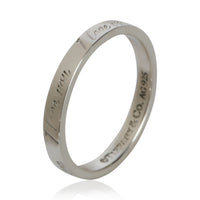 Tiffany & Co. Sterling Silver  Notes I Love You Ring 4