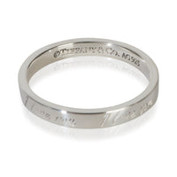 Tiffany & Co. Sterling Silver  Notes I Love You Ring 3