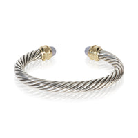 David Yurman Yellow Gold & Sterling Silver Chalcedony and Tourmaline Renaissance pv