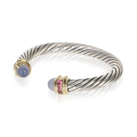 David Yurman Yellow Gold & Sterling Silver Chalcedony and Tourmaline Renaissance sv