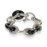 David Yurman Sterling Silver  Oval Link Bracelet sv