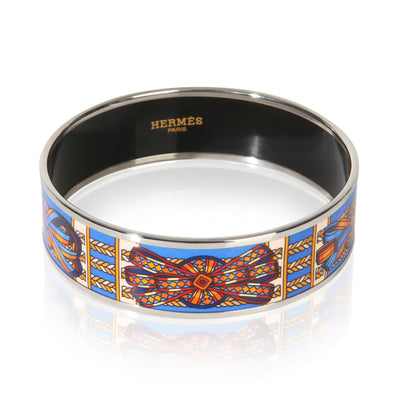 Hermès Cachemire de Tamara Enamel Bracelet fv