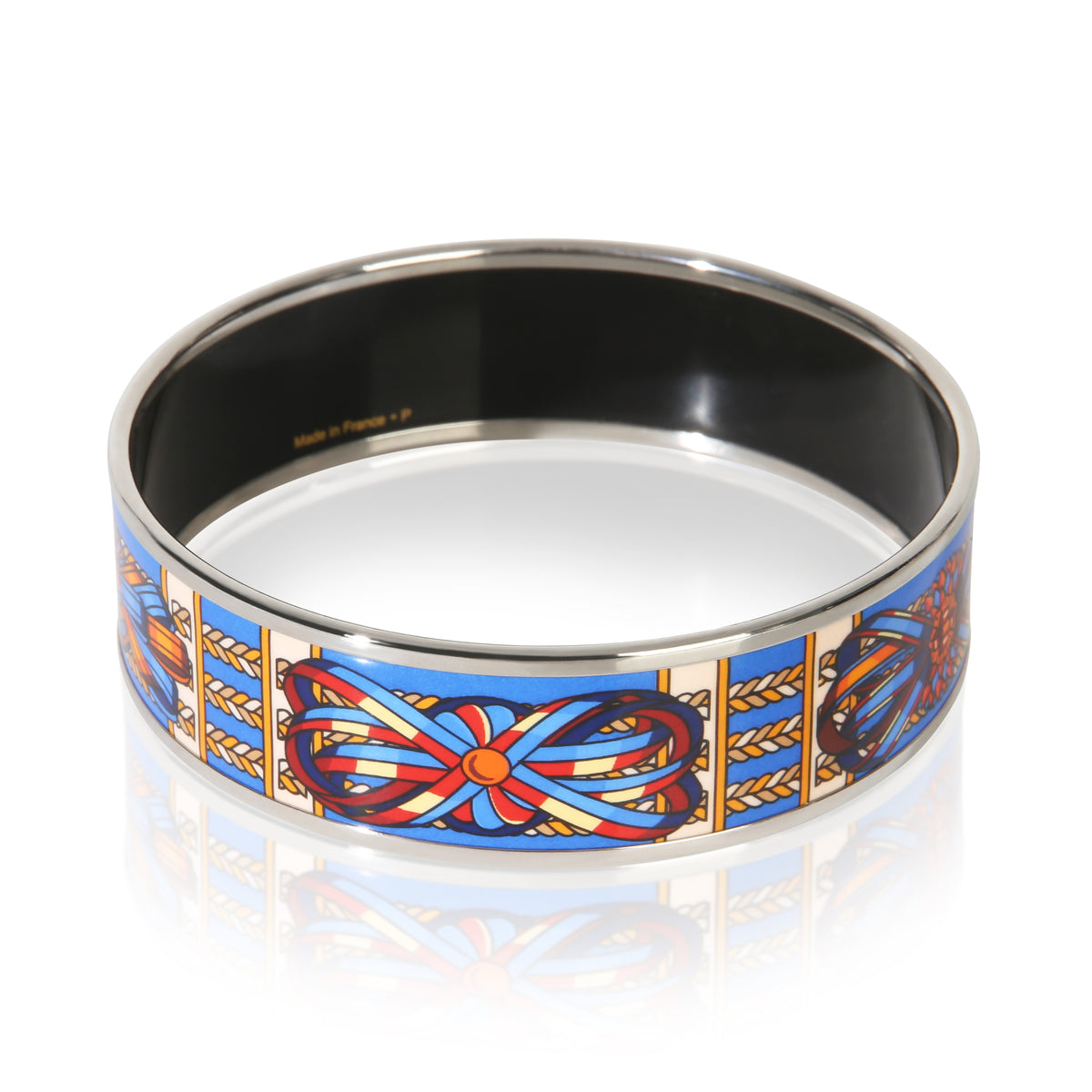 Hermès Cachemire de Tamara Enamel Bracelet pv