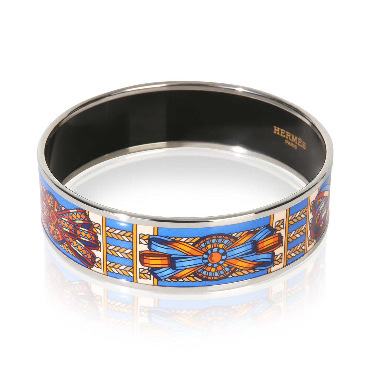 Hermès Cachemire de Tamara Enamel Bracelet sv