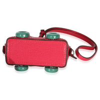 Hermès Rose Mexico Vert Vertigo Chevre Chamkila Bolide On Wheels Bag Charm 4