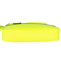 Gucci Fluorescent Yellow Rubber Effect Monogram GG Crossbody Bag Handbag 5