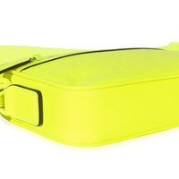 Gucci Fluorescent Yellow Rubber Effect Monogram GG Crossbody Bag Handbag 7