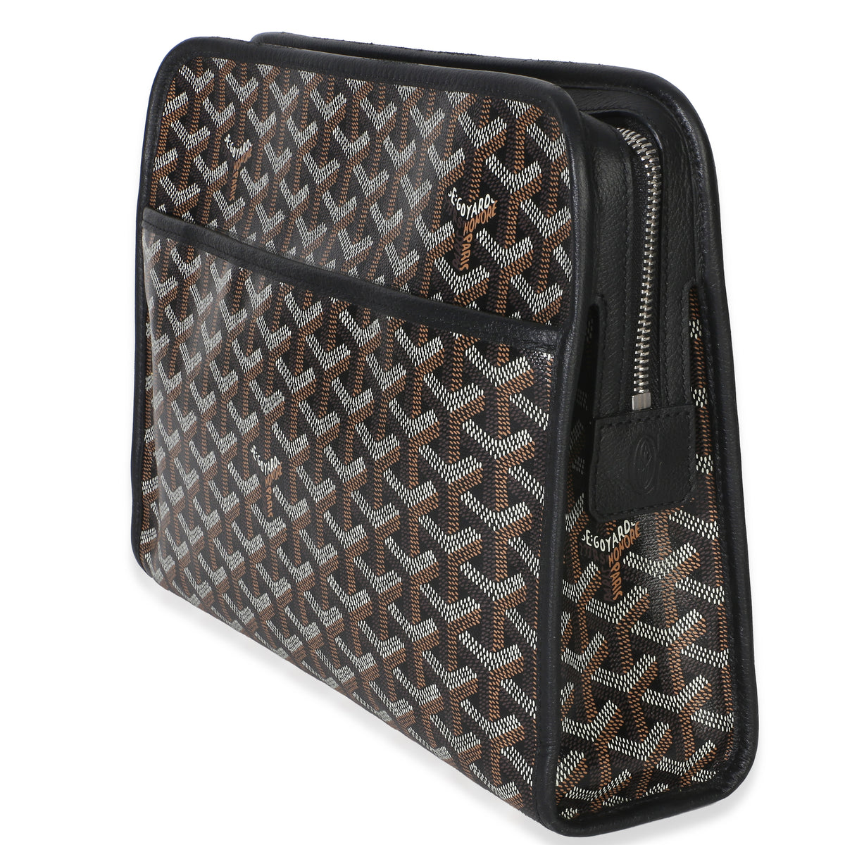 Goyard Black ine Canvas Jouvence Toiletry GM Handbag 2